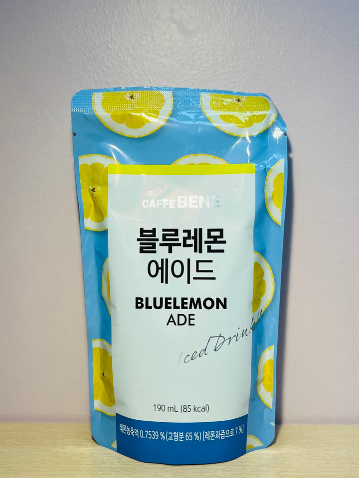 Caffe Bene Bluelemon Ade Korean Pouch Drink 190ml