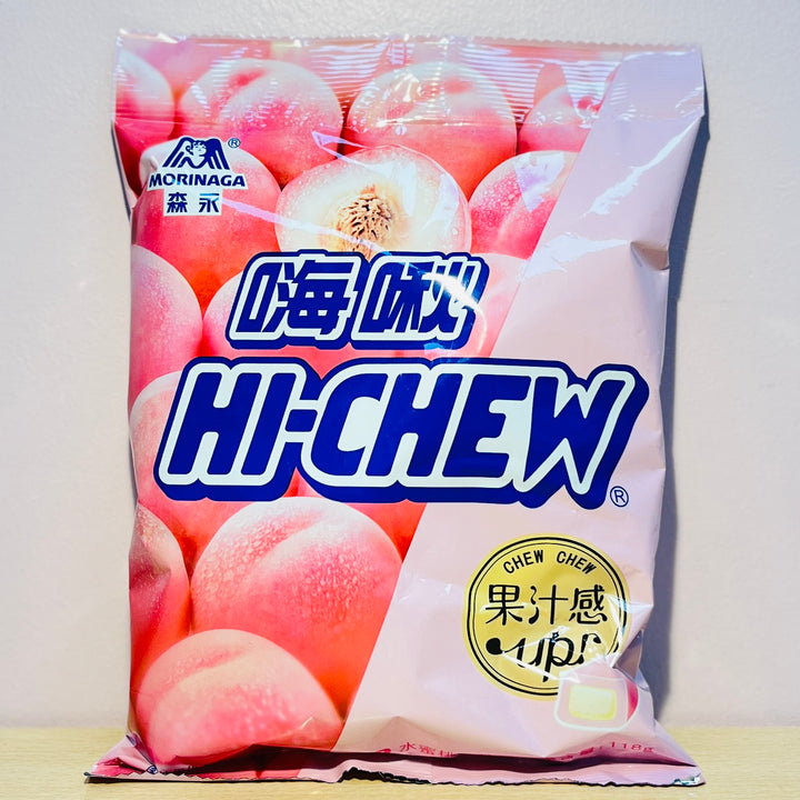 森永嗨啾软糖水蜜桃味118g Morinaga Hi-Chew Soft Candy Peach Flavour