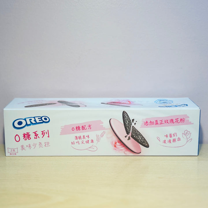 奥利奥零糖薄片饼干玫瑰味95g Oreo Crispy Cookie Rose Flavour