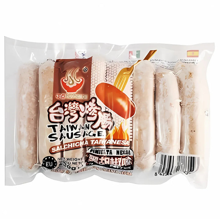 正点台湾烤肠黑胡椒味430g Authentic Taiwan Sausages Black Pepper Flavour