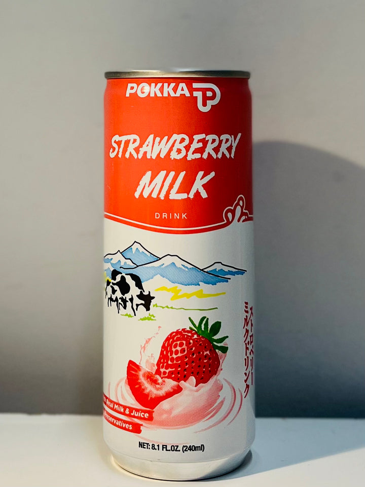 Pokka Milk Drink Strawberry Flavour 240ml