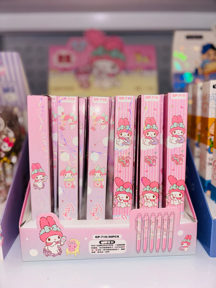 三丽鸥美乐蒂盒子包装笔 (盲盒) Sanrio My Melody Pen (Blind Box)