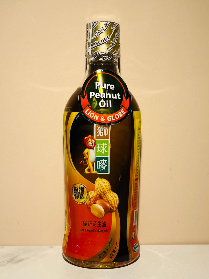 狮球唛花生油600ml Lion & Globe Peanut Oil