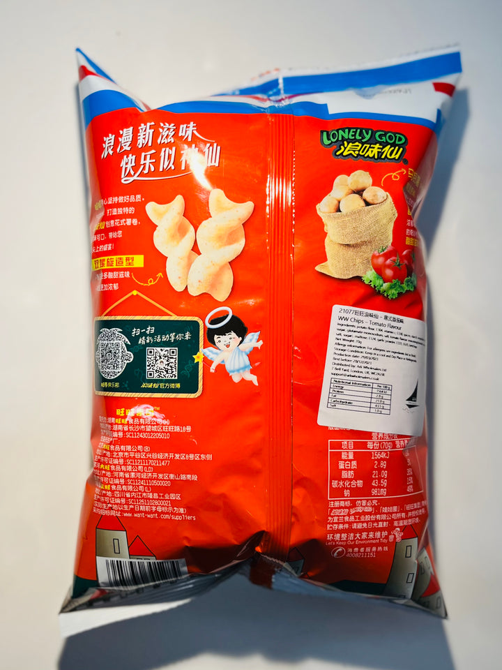 旺旺浪味仙番茄味70g Want Want Potato Chips Tomato Flavour