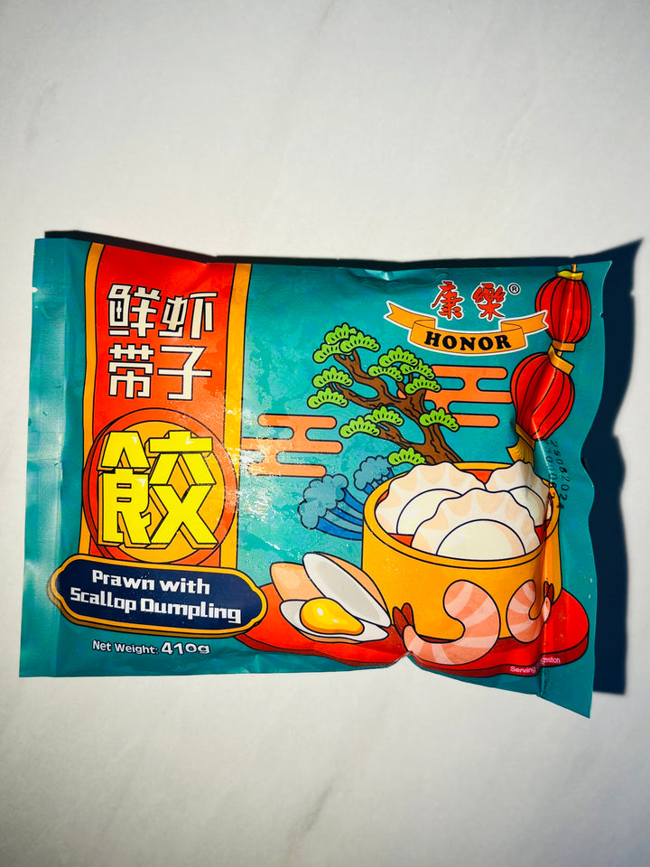 康乐鲜虾带子水饺410g Honor Prawn with Scallop Dumplings