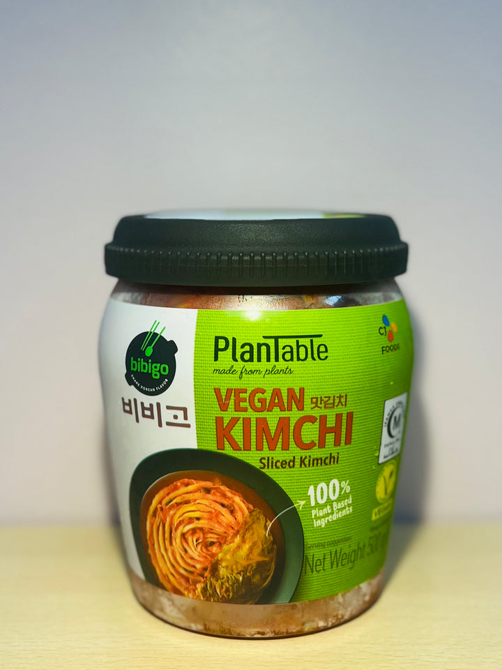 CJ Bibigo Plant-Based Kimchi Sliced in Jar 500g