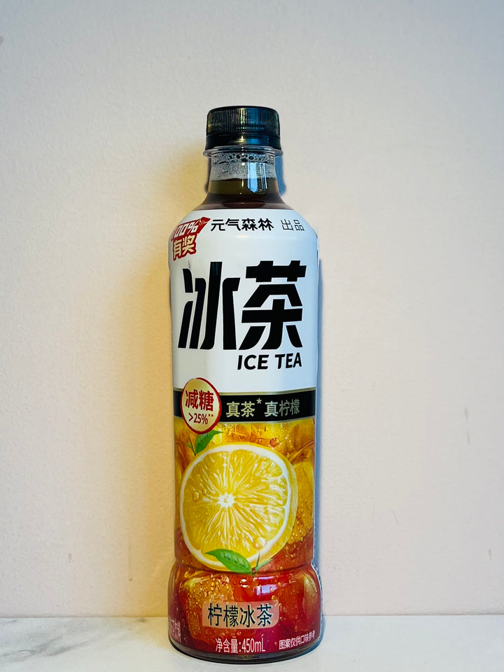 元气森林柠檬红茶冰茶450ml GKF Lemon Black Tea Ice tea
