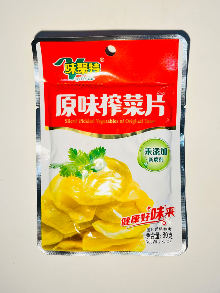 原味榨菜片53g Sliced Pickled Vegetables Original Flavour