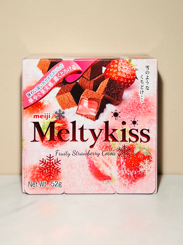 Meiji Melty Kiss Strawberry Flavour 52g