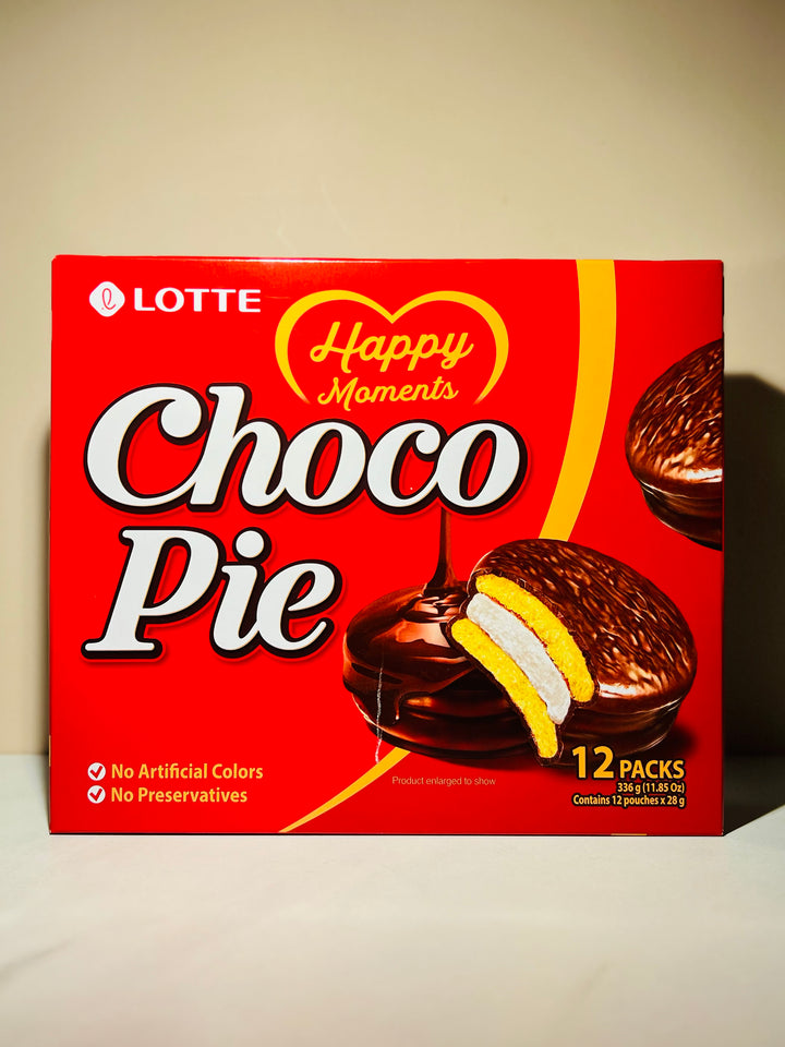 乐天巧克力派12Pics 28g Lotte Choco Pie