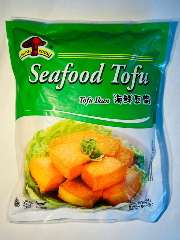 蘑菇牌海鲜豆腐 500g seafood tofu