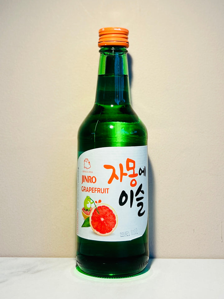 真露韩国烧酒西柚味360ml Jinro Grapefruit Soju 13%ALC