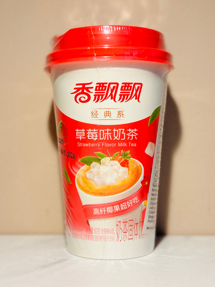 香飘飘草莓味奶茶80g XPP Strawberry Milk Tea