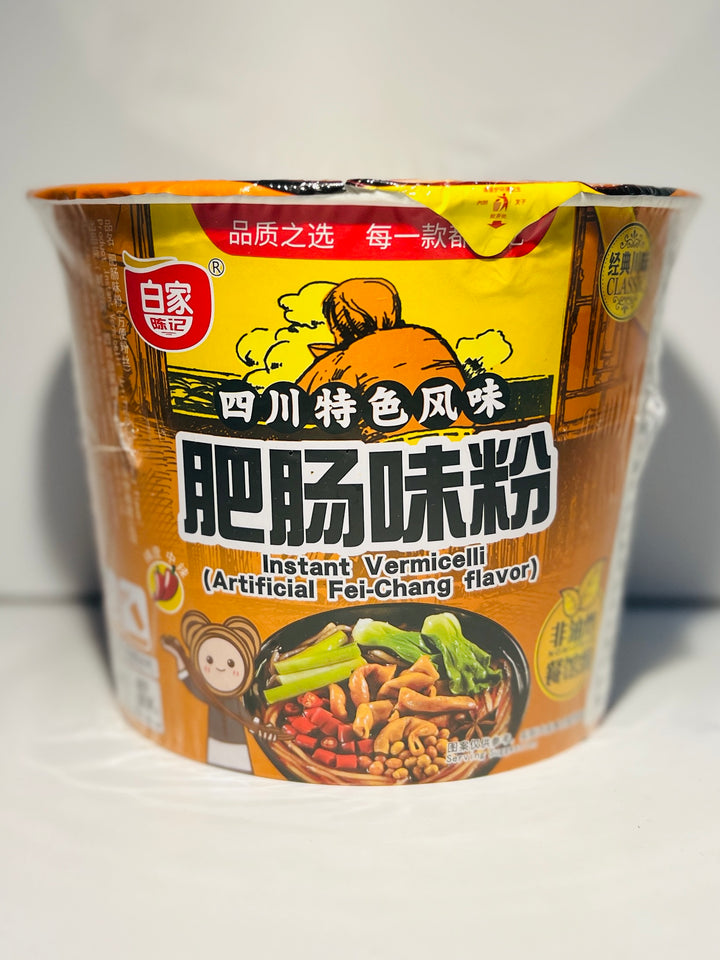 白家碗装红薯粉丝肥肠粉105g BJ Instant Sweet Potato Noodle