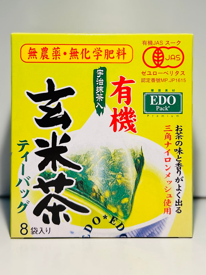 EDO 玄米茶三角茶包24g EDO Genmalcha Tea Bag