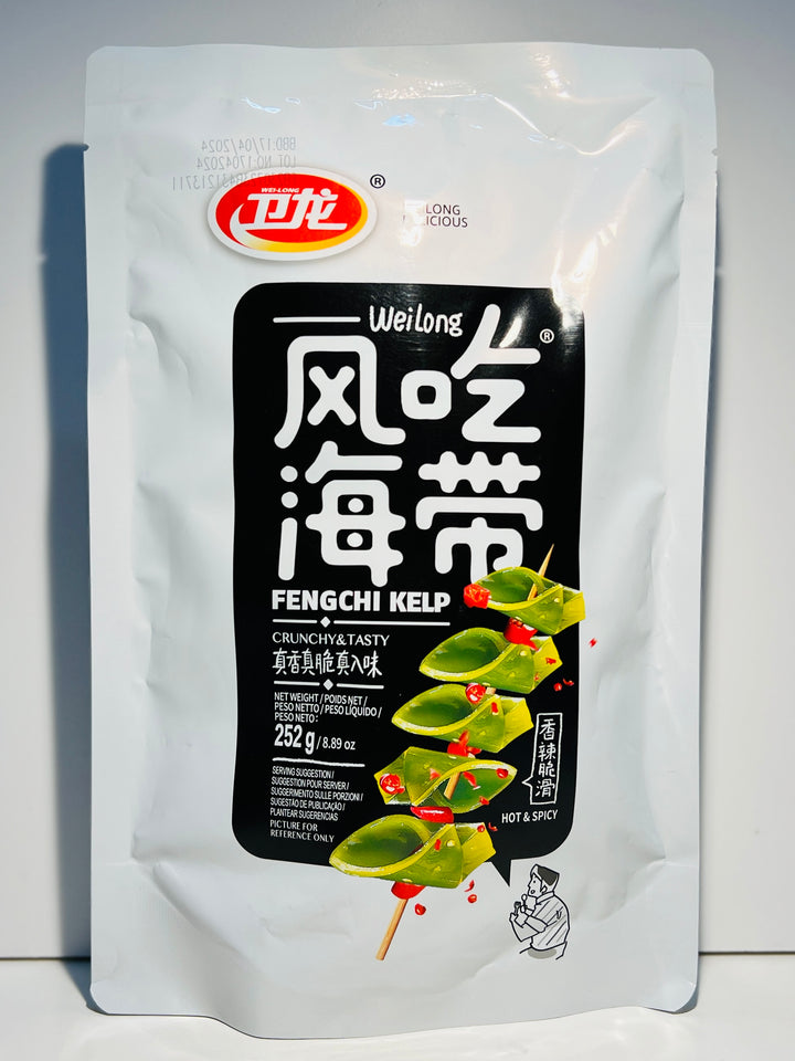 卫龙风吃海带香辣味252g WL FengChi Kelp Hot Flavour