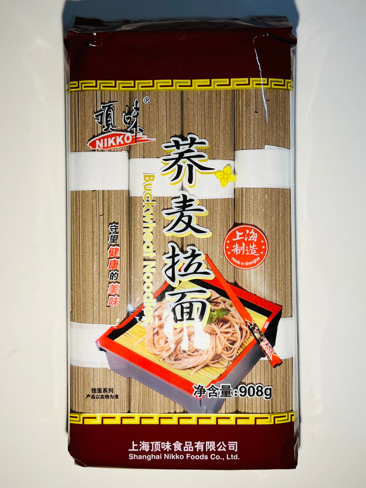 顶味荞麦拉面908g Nikko Buckwheat Noodle