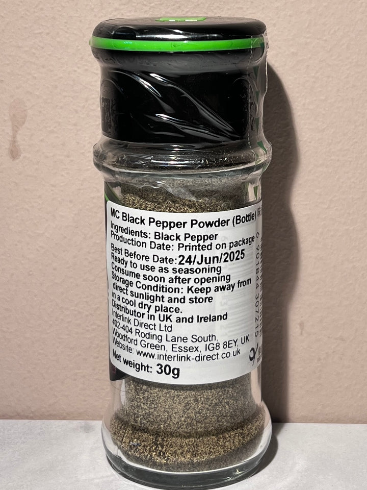 味好美黑胡椒粉30g MCcormick Black Pepper Powder
