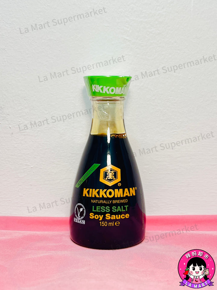 Kikkoman Less Salt Soy Sauce 150ml