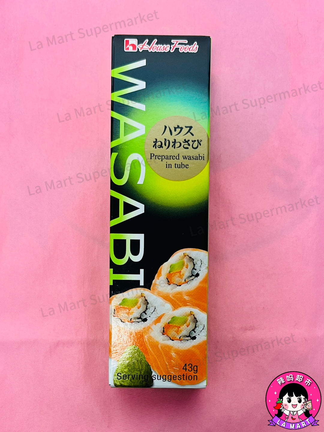 House Wasabi Flavour Horseradish Paste 43g