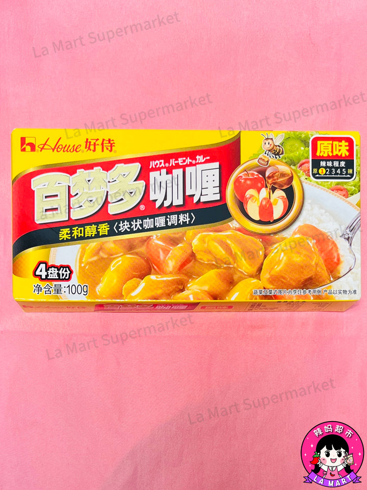 好侍百梦多咖喱原味100g HS Curry Original Flavour