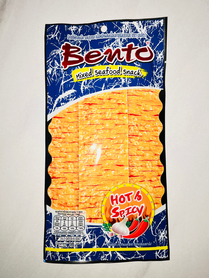 Bento Fish Snack Hot & Spicy Flavour 便当鱼小吃热辣味20g