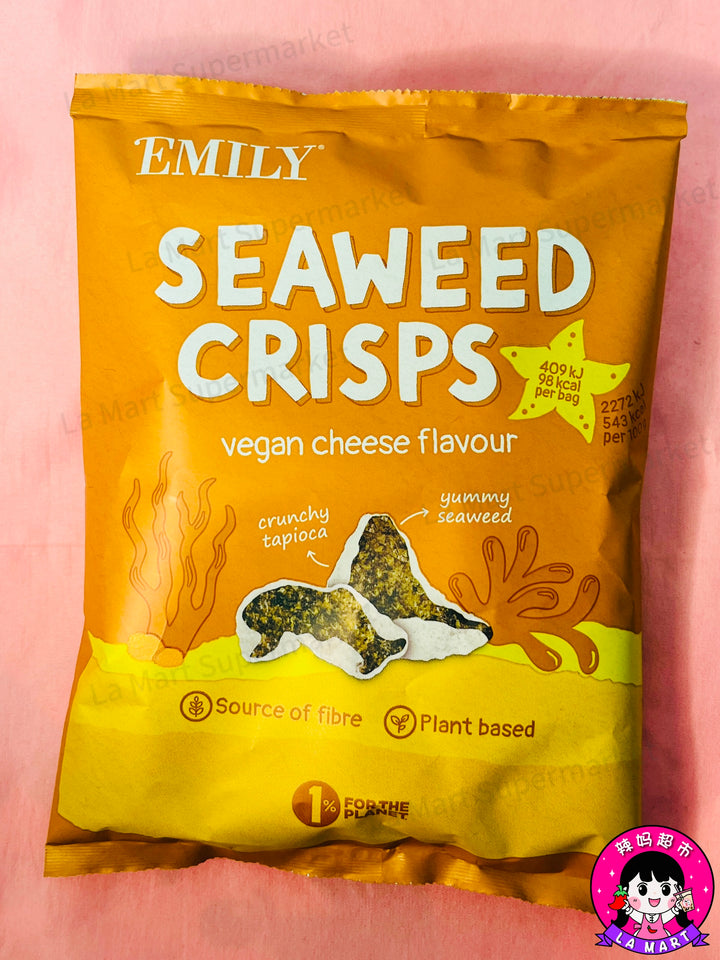 Seaweed Crisps Vegan Cheese Flavour 18g