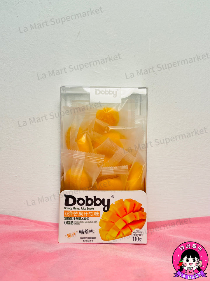 哆比果汁软糖Q弹芒果味110g Dobby Soft Candy Mango Flavour