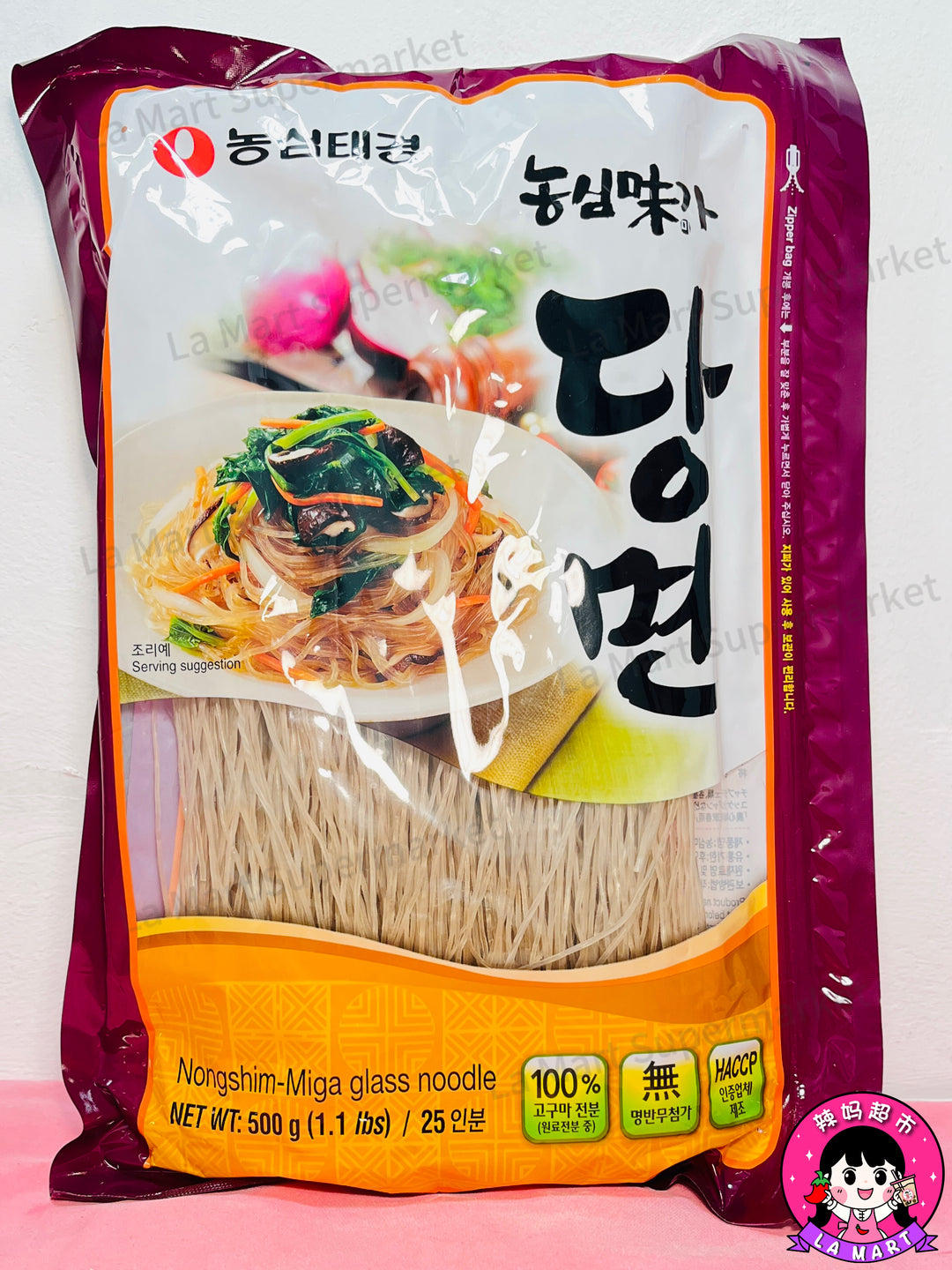 Nongshim Miga Glass Noodle 500g