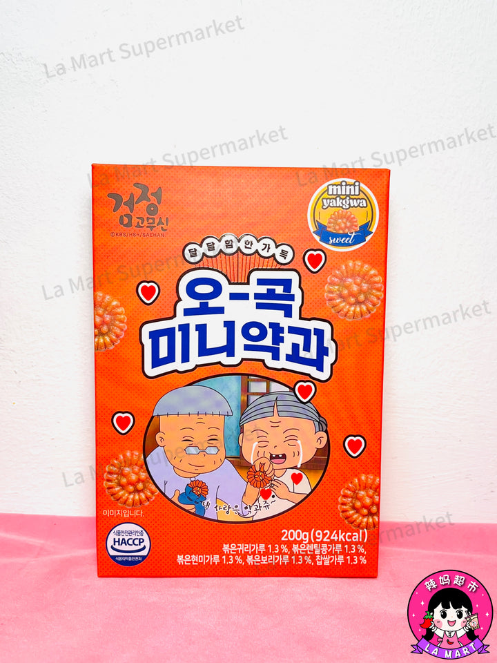 Hyosung Korean Traditional Mini Cookies Yakgwa 200g