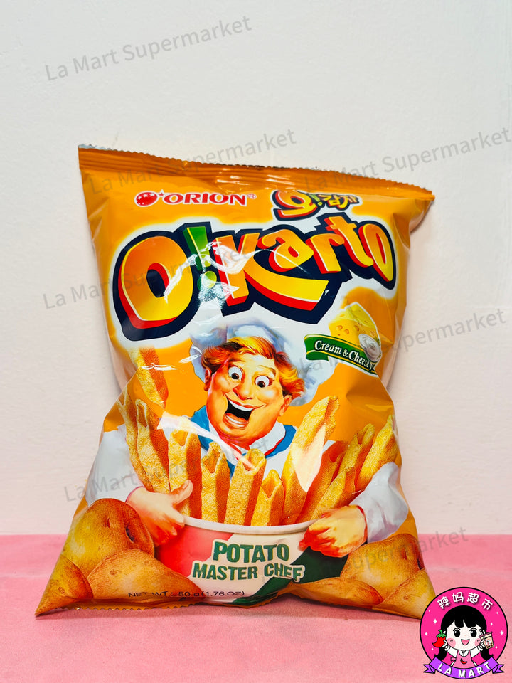 Orion O!Karto Cream & Cheese Flavour 50g