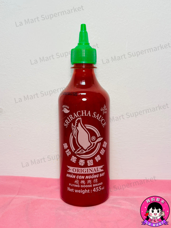 Flying Goose Sriracha Chilli Sauce 455ml 飞鹅牌是拉差辣椒酱