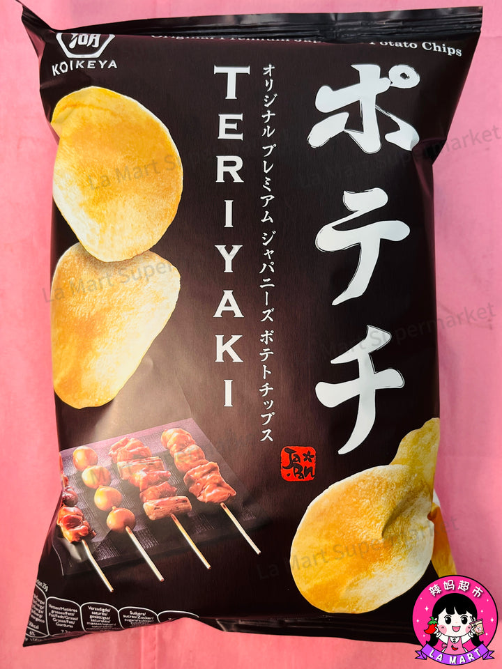 Koikeya Potato Crisps Teriyaki 100g