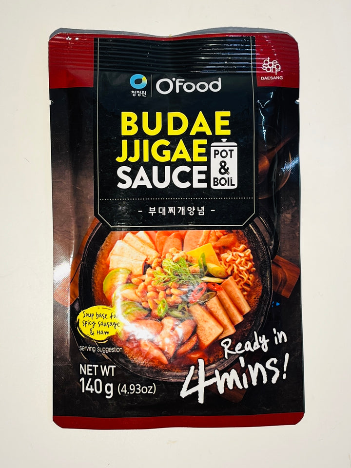 Daesang O'Food Spicy Budae Stew Sauce 140g 部队锅底料