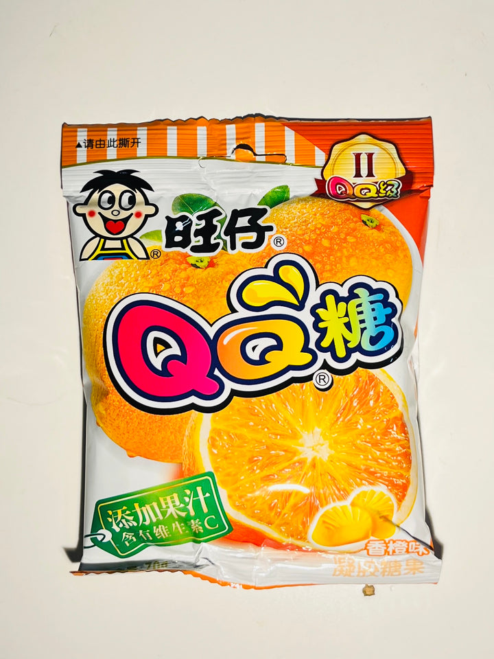 旺仔qq糖香橙味70g WW QQ Gummy Orange Flavour