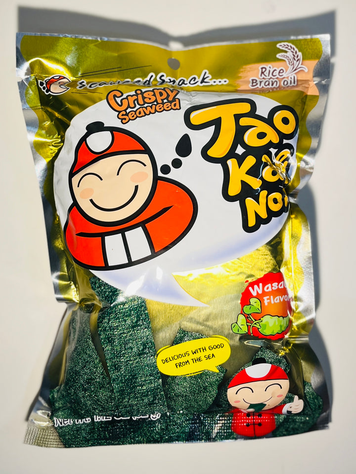 小老板脆紫菜芥末味32g Taokaenoi Crispy Seaweed Wasabi Flavour