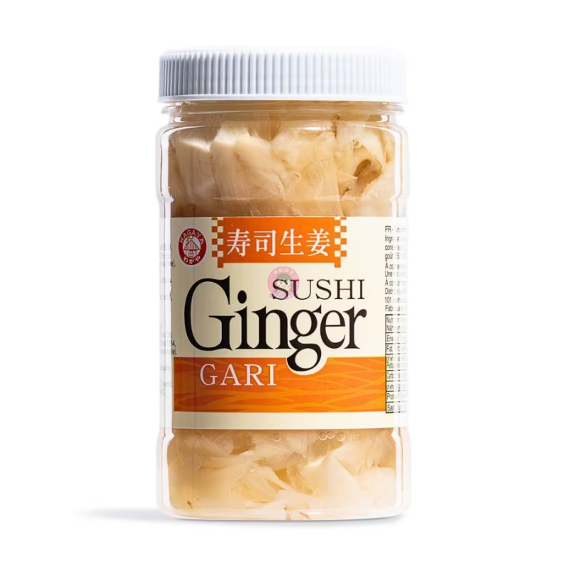 J-basket Sushi Ginger White in Jar 340g