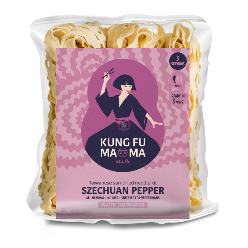 Kung Fu Mama Szechuan Pepper Noodles 352.5g