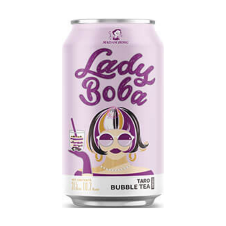 Lady Boba Bubble Tea Taro Flavour 315ml