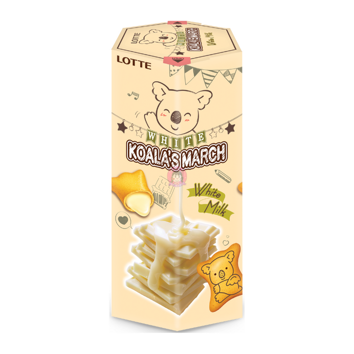 Lotte Koalar's March White Milk Flavour 37g