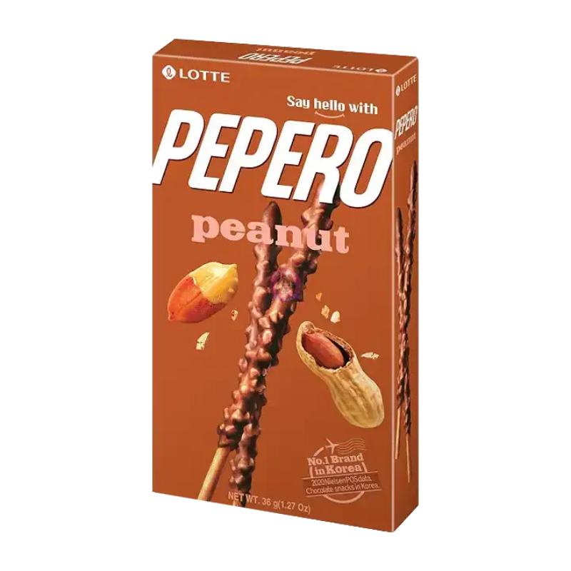 Lotte Pepero Peanut Flavour 36g