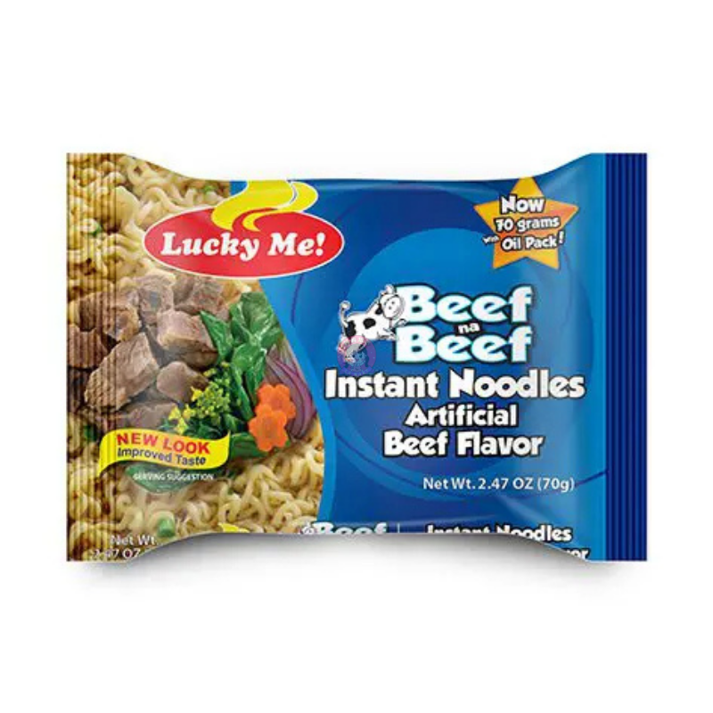 Lucky Me! Beef Flavour Noodle 55g