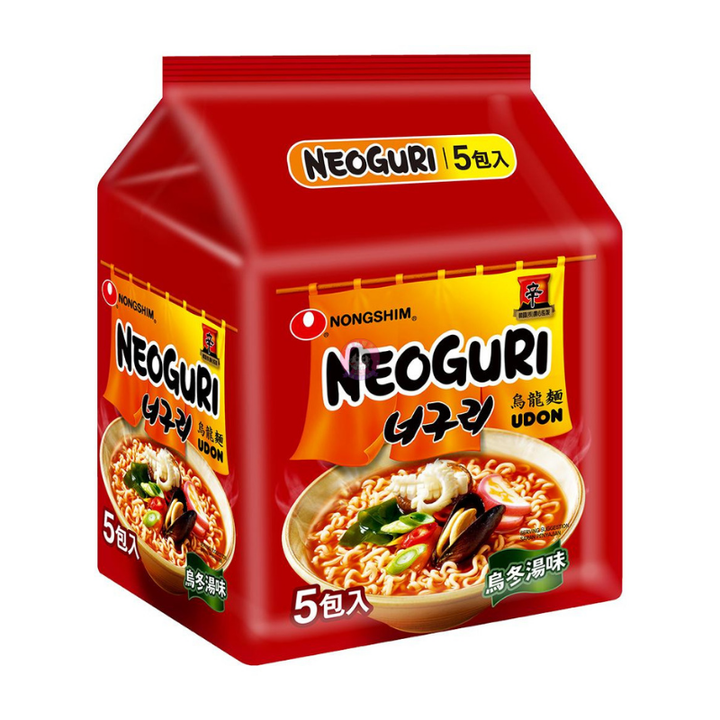 NongShim Neoguri Seafood & Spicy Ramen 5pcks 600g