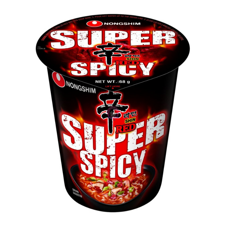 Nongshim Shin Ramen Super Spicy Cup 68g