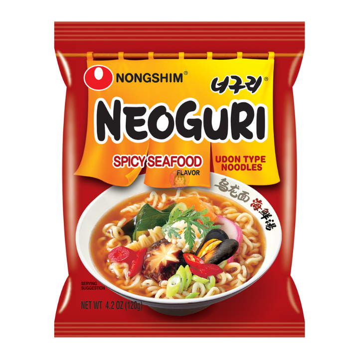 Nongshim Neoguri Seafood Spicy Ramen 120g