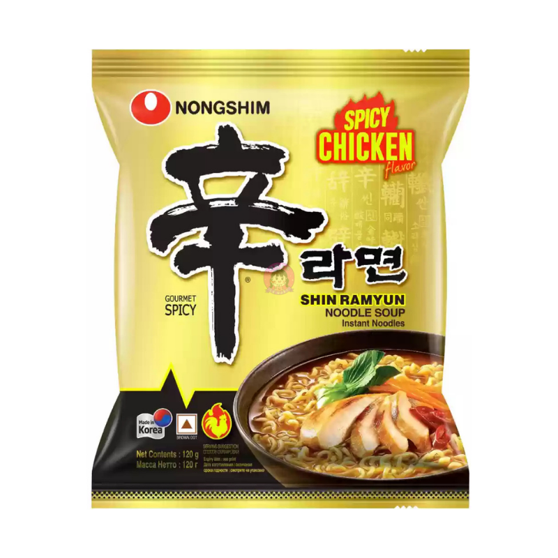 Nongshim Shin Ramen Spicy Chicken Flavour 120g