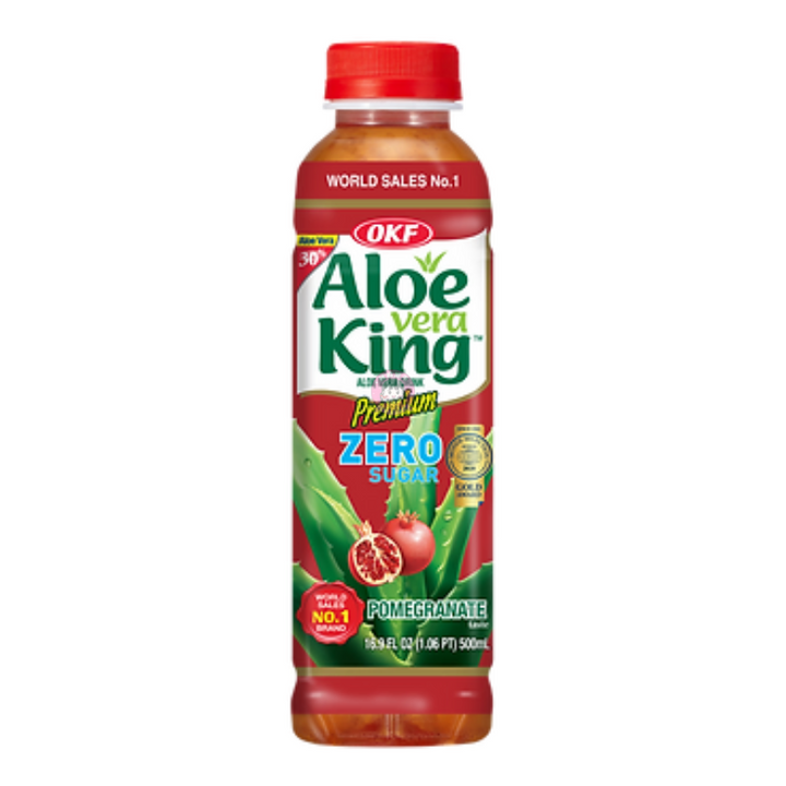 OKF Aloe Vera King Sugar Free Pomegranate 500ml