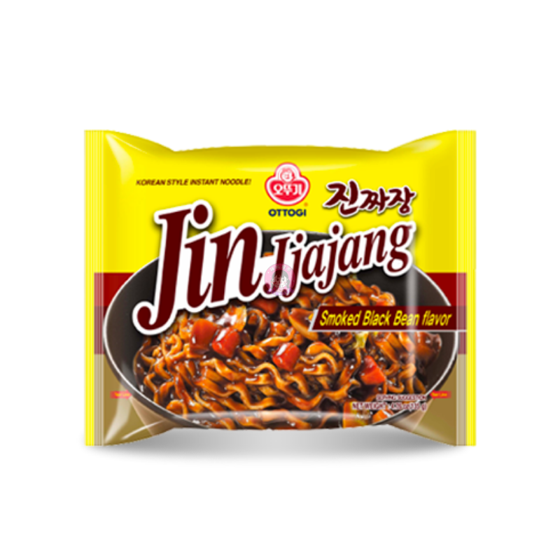 Ottogi Jin Ramen Jjajang Flavour 135g 金拉面炸酱味