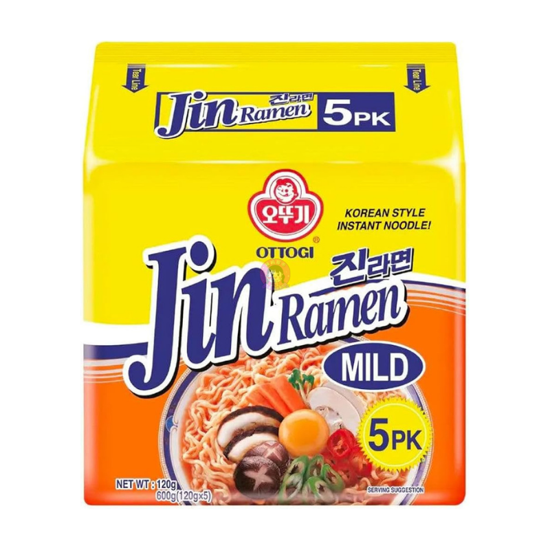 Ottogi Jin ramen Mild 5pcks