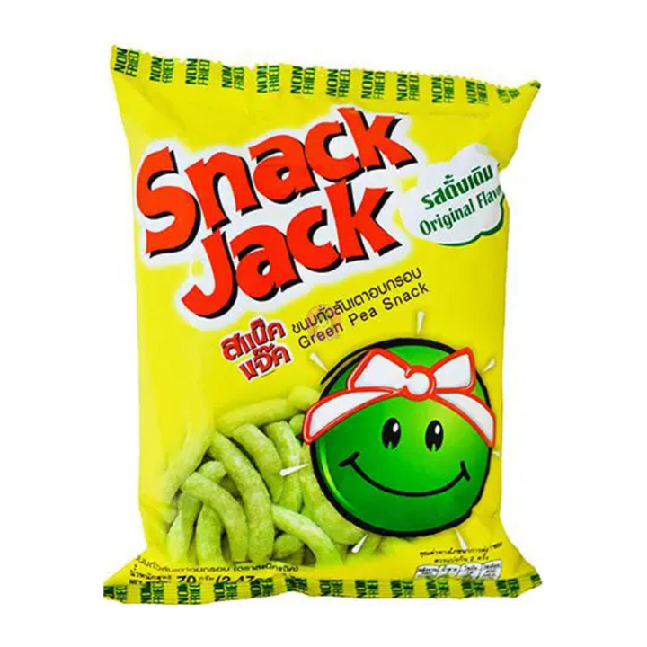 Snack Jack Green Pea Snack Original Flavour 70g